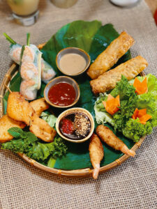 Vietnamesische Küche Im Reisfeld